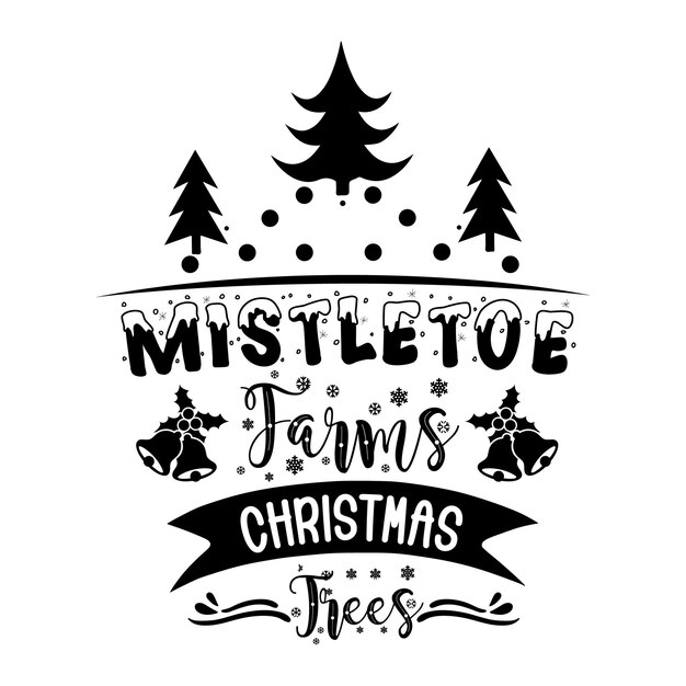 Vector christmas svg design