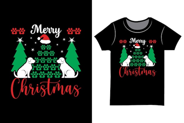 Christmas SVG t-shirt design.