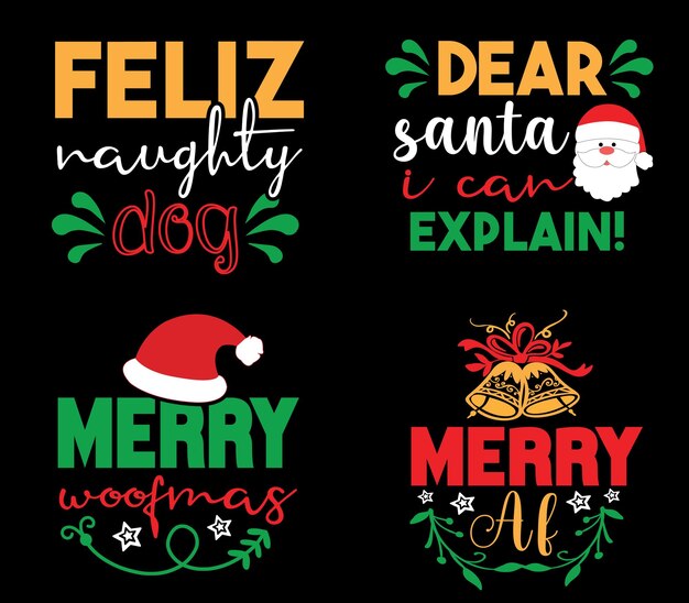 Design della maglietta in formato svg di natale