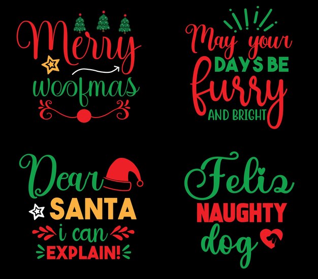 Vector christmas svg t shirt design