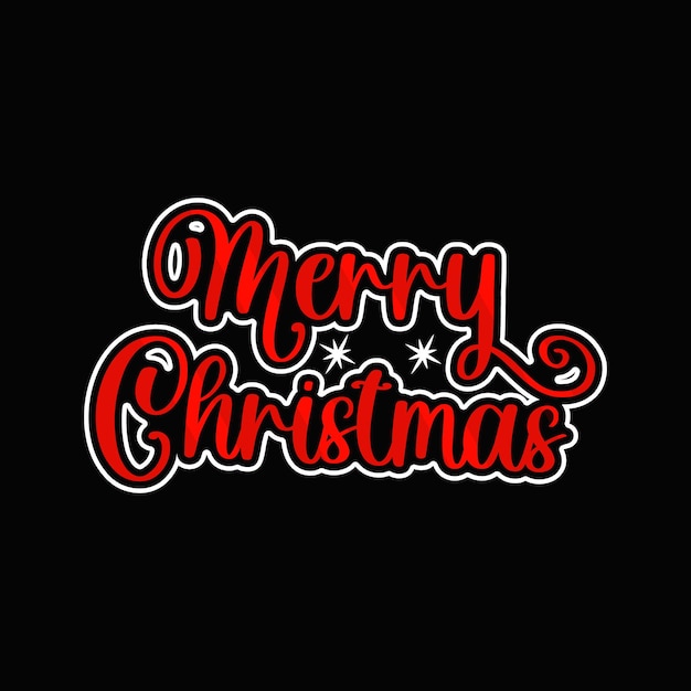 Christmas t-shirt design, Christmas holiday typography, Vector illustration.