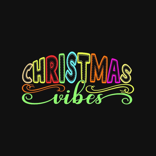 Christmas t-shirt design, Christmas holiday typography, Vector illustration.