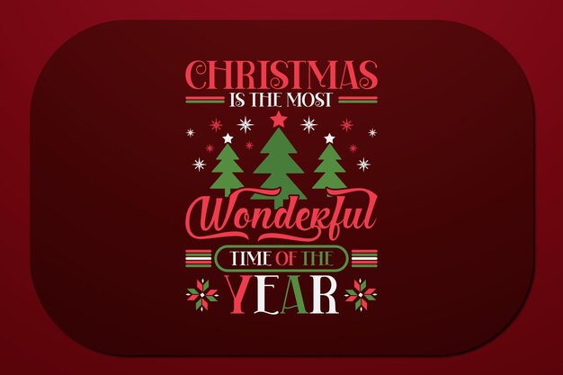 クリスマス t シャツのデザイン クリスマスは、今年の最も素晴らしい時期です。