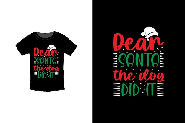 Christmas t-shirt design. Christmas typography. Christmas craft for merchandise.