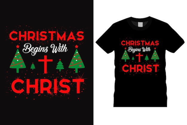 크리스마스 티셔츠 디자인 vactor, 크리스마스 타이포그래피 포스터 및 티셔츠 디자인.