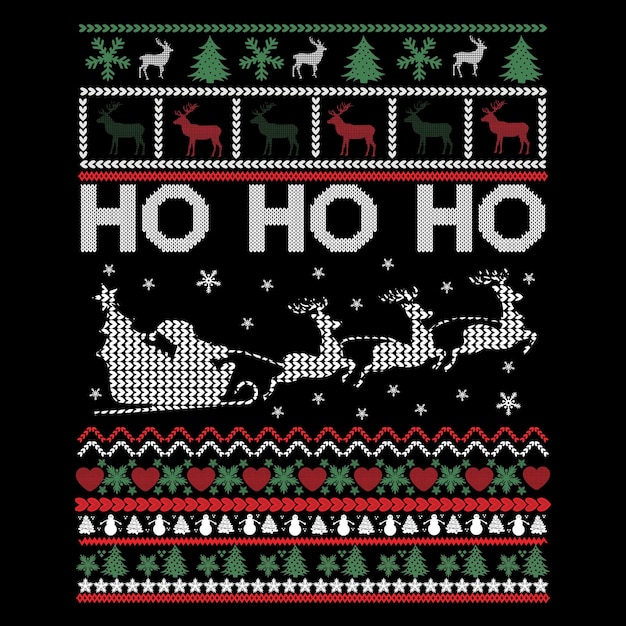 Christmas T-shirt Design vector file