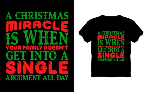 Christmas t-shirt design