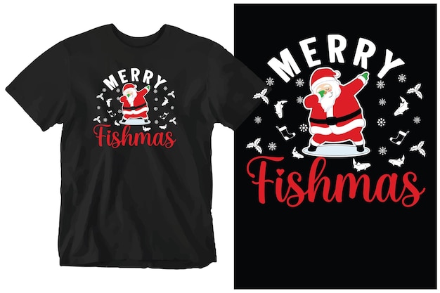 Vector christmas t-shirt design