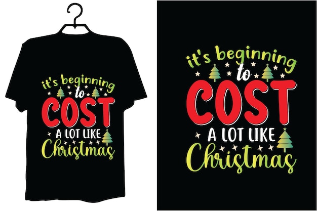 Christmas t shirt design