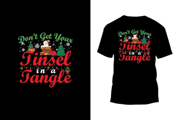 Christmas t shirt designs vector