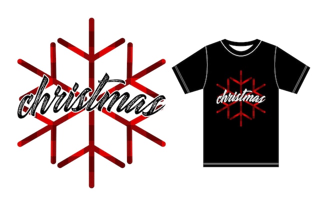 Рождественская футболка. Векторный дизайн типографии. Рождественский семейный дизайн.