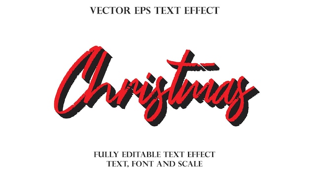 Christmas Text Effect