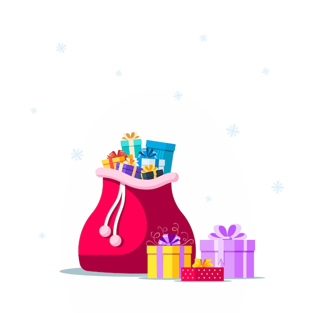 Vector christmas themed illustration