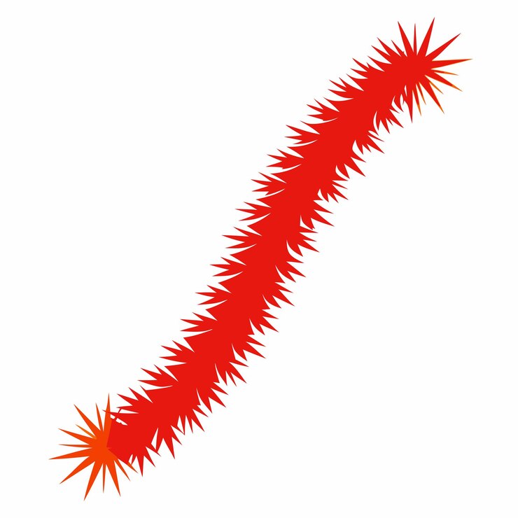 Vector christmas tinsel background white colorful design