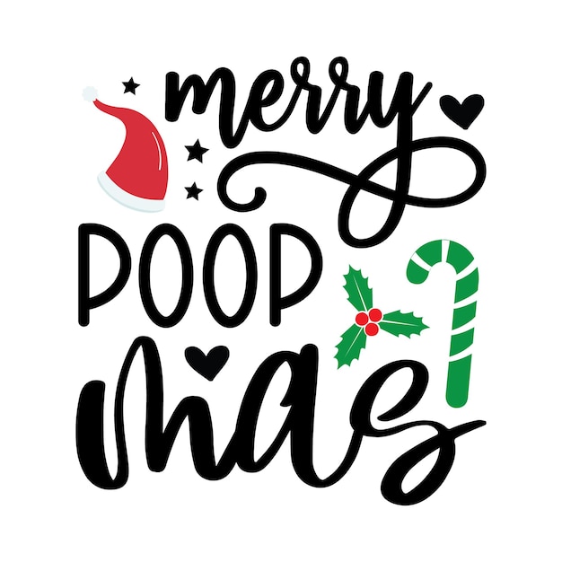 Christmas Toilet Paper SVG T-shirt Design