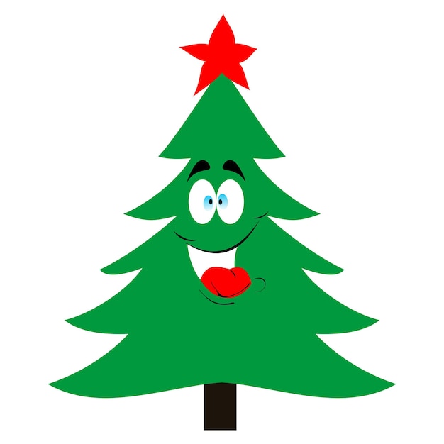 Albero di natale astratto