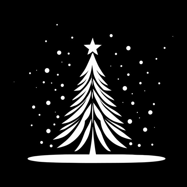 Christmas tree illustration