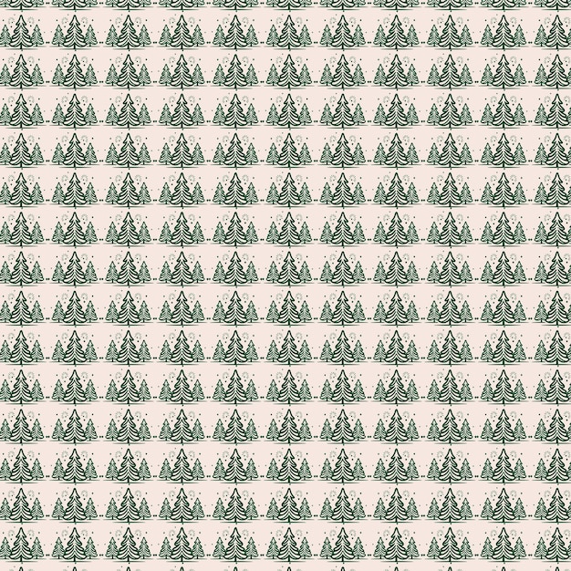 Christmas tree pattern