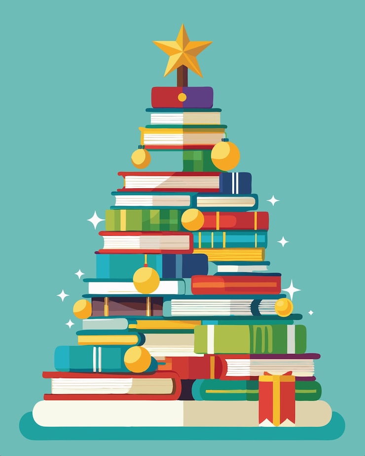 Vector christmas tree vector art solid white background festive holiday 4k hd photo
