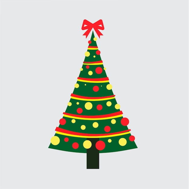 Christmas tree vector design