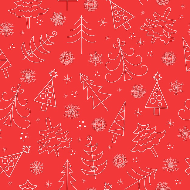 クリスマスツリーパターン