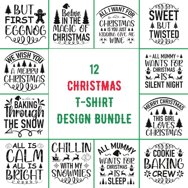 Christmas tshirt design bundle Christmas tshirt bundle Christmas bundle tshirt design bundle