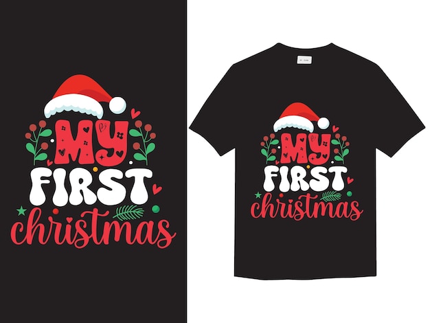 Christmas tshirt design vector file