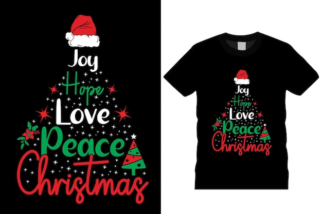 Vector christmas tshirt design