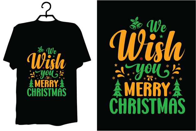 クリスマスのTシャツのデザイン