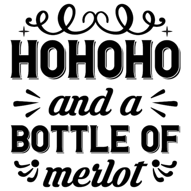 Christmas typography t-shirt design file