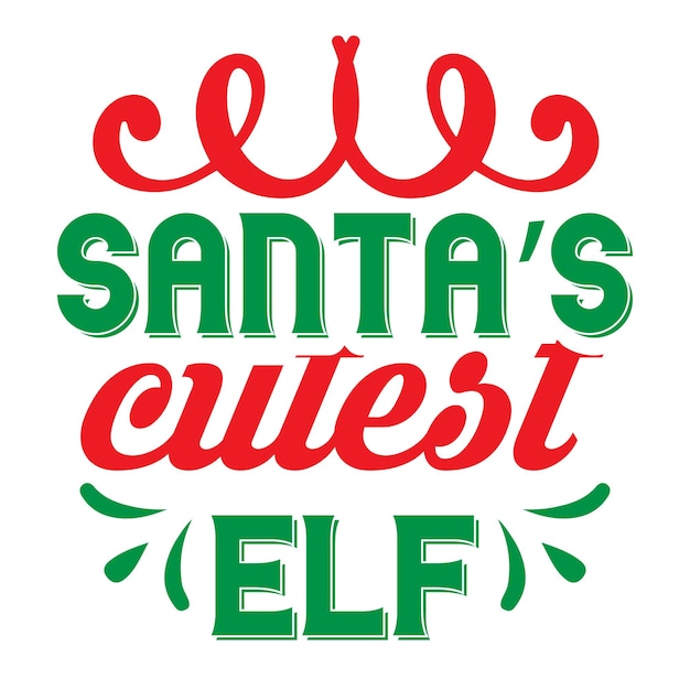 Christmas typography t-shirt design file