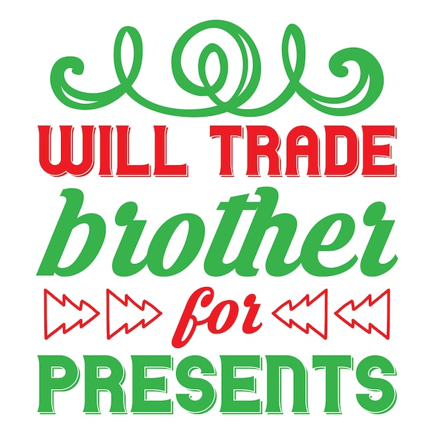 Christmas typography t-shirt design file