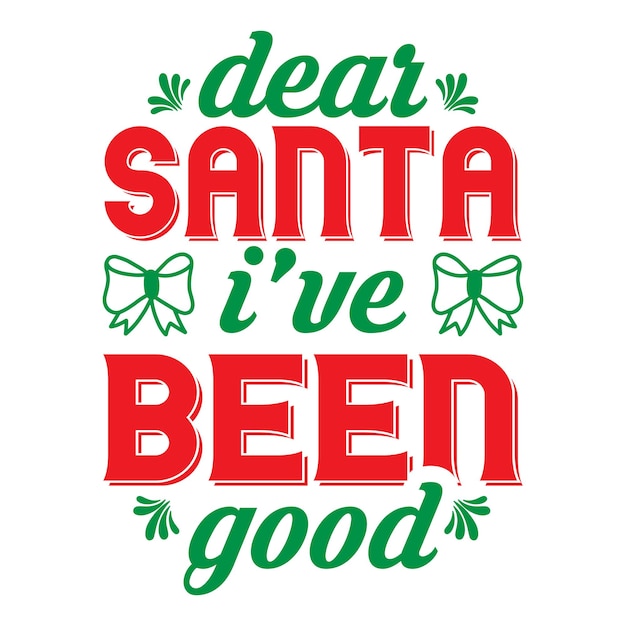 Christmas typography t-shirt design file