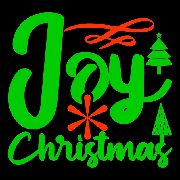 Christmas typography t-shirt design