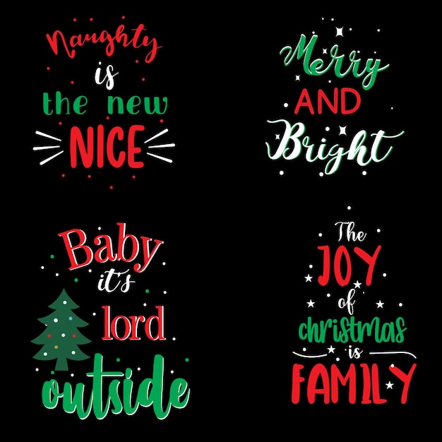 Vector christmas typography tshirt design
christmas vector typography tshirt design