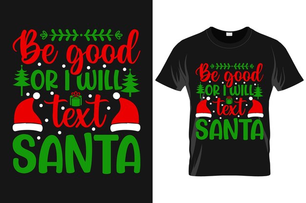 Vettore christmas typography vector tshirt design elementi tipografici vettoriali natalizi