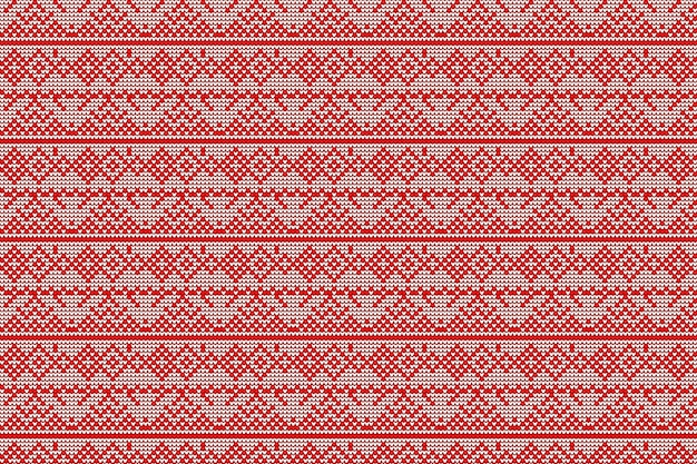 Christmas ugly sweaters seamless pattern premium vector Premium Vector