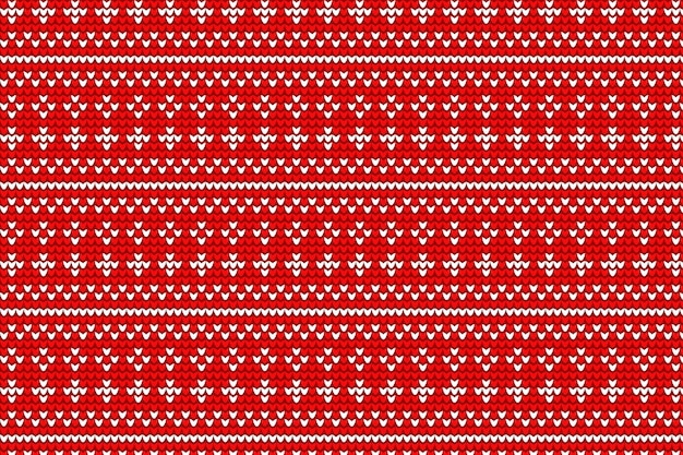 Christmas ugly sweaters seamless pattern premium vector premium vector