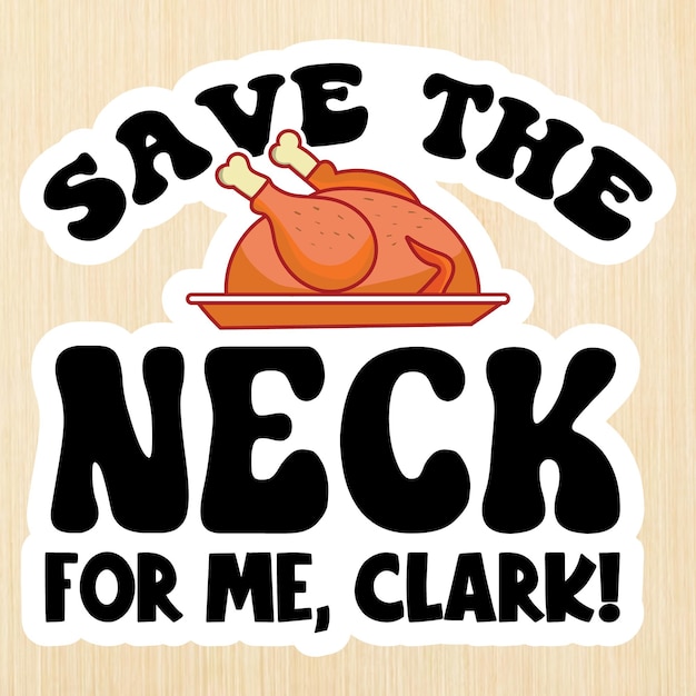 christmas vacation sticker design