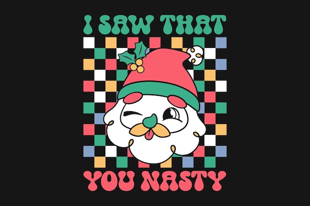 Christmas vector tshirt design