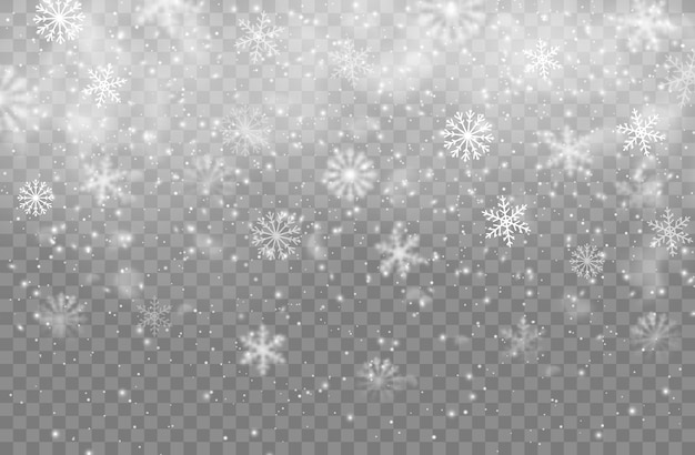 christmas winter snowfall