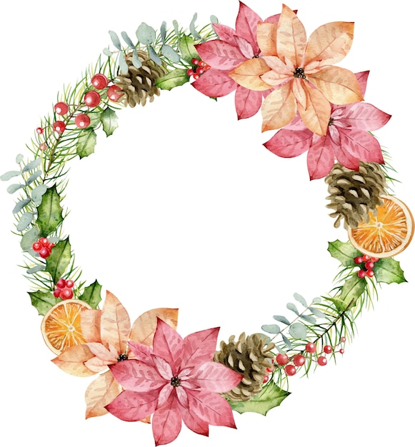 Christmas wreath decoration