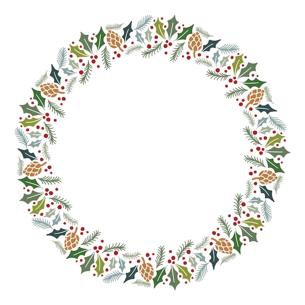 Christmas wreath.