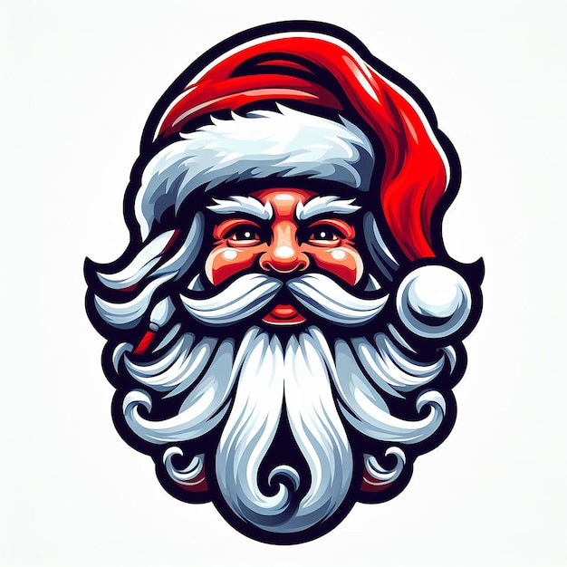 Christmas Xmas Krampus Saint Nicholas Icon Vector Art Illustratie Wallpaper Emoji Emoticon