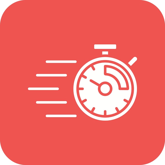 Vector chronometer icon vector image can be used for gym