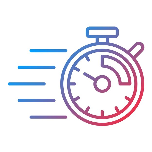 Vector chronometer icon vector image can be used for gym