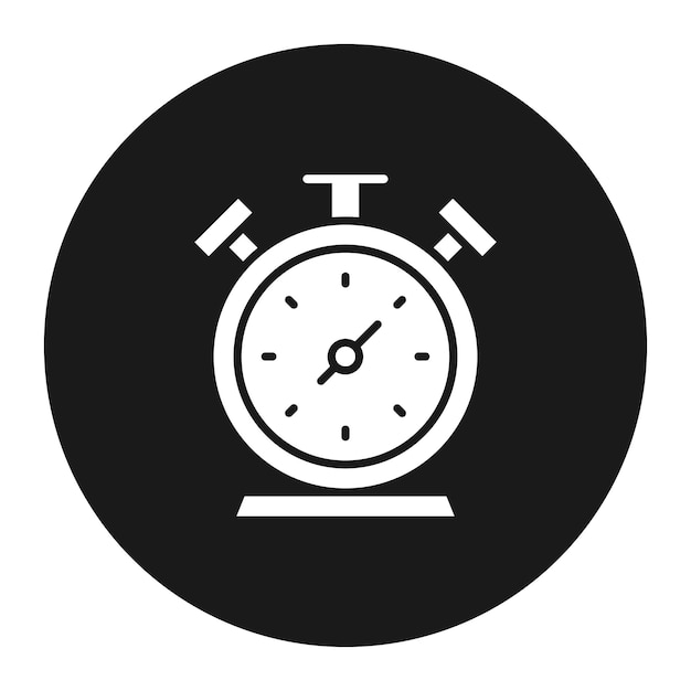 Vector chronometer vector icon can be used for gym iconset