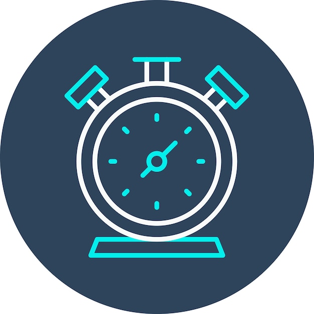 Chronometer vector icon can be used for gym iconset