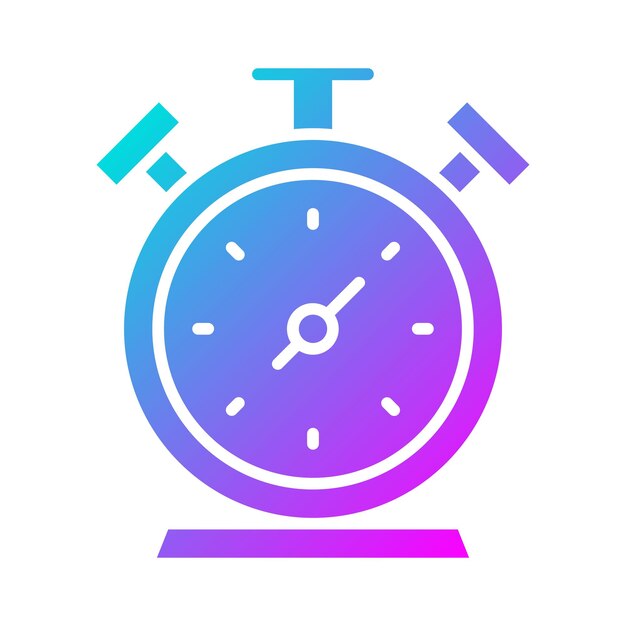 Chronometer vector icoon Kan worden gebruikt voor Gym icoonset