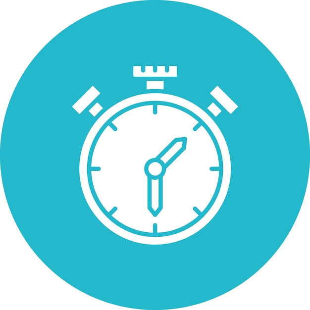 Chronometer Vector Illustration Style